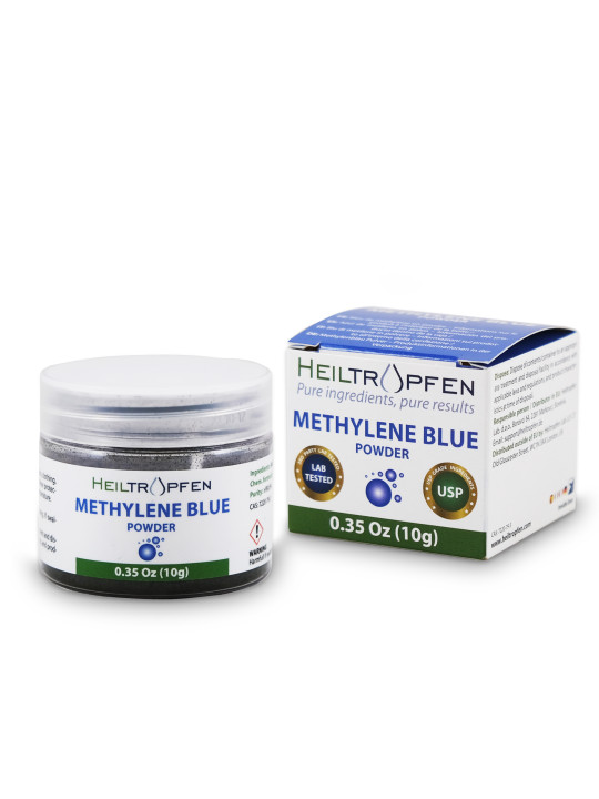 Methyleenblauwe oplossing 5% - 100 ml | maximale concentratie | ultrahoge zuiverheid | USP ingrediënten in farmaceutische kwaliteit - getest door derden | formaldehydevrij | Heiltropfen