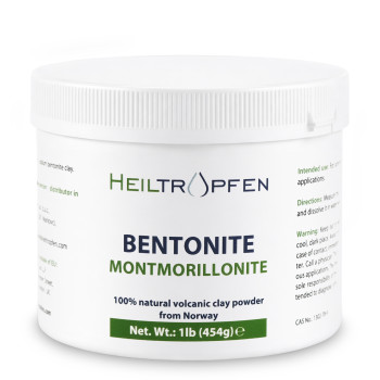 Argila bentonítica em pó 454 g