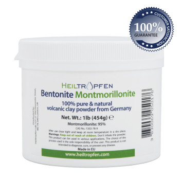 Bentonite Montmorillonite powder 454g